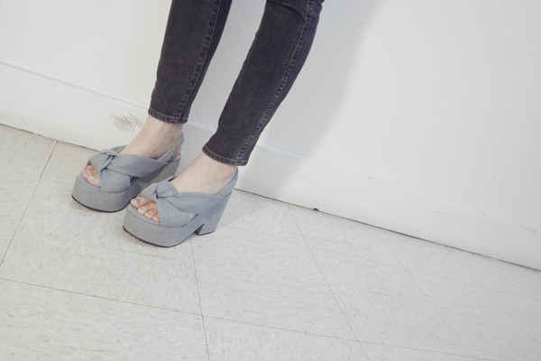 Intentionally Blank DANSK in LIGHT BLUE DENIM Intentionally Blank DANSK in LIGHT BLUE DENIM
