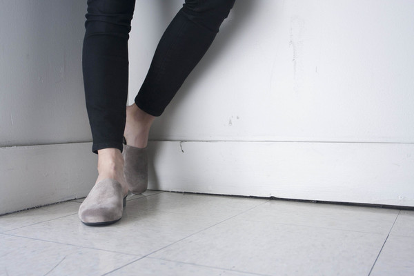 Intentionally Blank TOUCH in GREY SUEDE Intentionally Blank TOUCH in GREY SUEDE