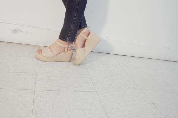 Intentionally Blank TIDAL in NUDE LEATHER Intentionally Blank TIDAL in NUDE LEATHER