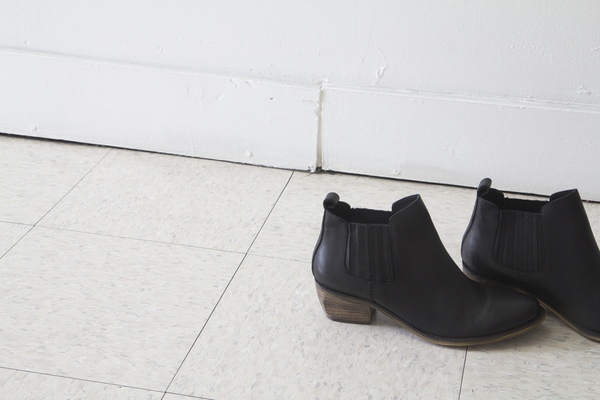 Intentionally Blank GHOST in Black Leather Intentionally Blank GHOST in Black Leather