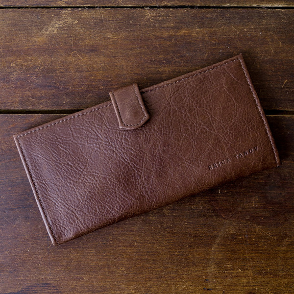 Erica Tanov Leather Long Wallet Erica Tanov Leather Long Wallet