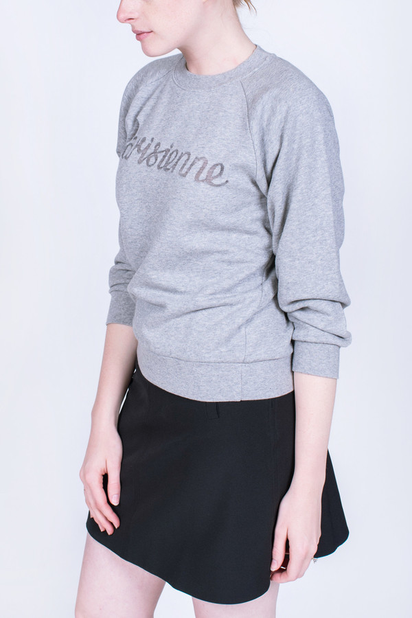 Maison Kitsune Sweatshirt Sheer Parisienne Maison Kitsune Sweatshirt Sheer Parisienne