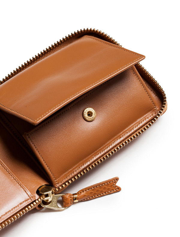 Comme des Garcons Luxury Group Full Zip Wallet - Beige Comme des Garcons Luxury Group Full Zip Wallet - Beige