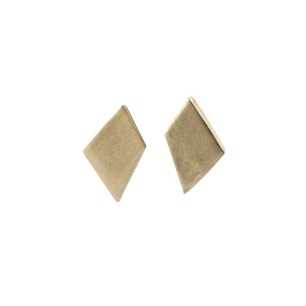 Emmy Trinh Jewelry Lovisa Diamond Earrings in Bronze Emmy Trinh Jewelry Lovisa Diamond Earrings in Bronze