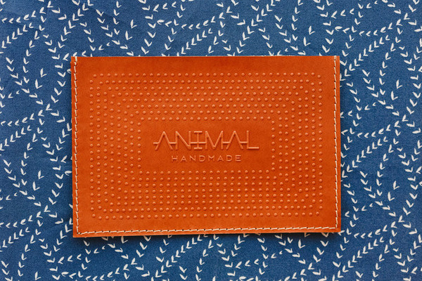 Animal Handmade Night Safari Clutch- Tan Animal Handmade Night Safari Clutch- Tan