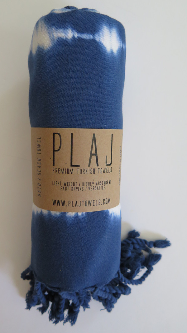 Plaj Pender Towel- Tye Dye Blue Plaj Pender Towel- Tye Dye Blue