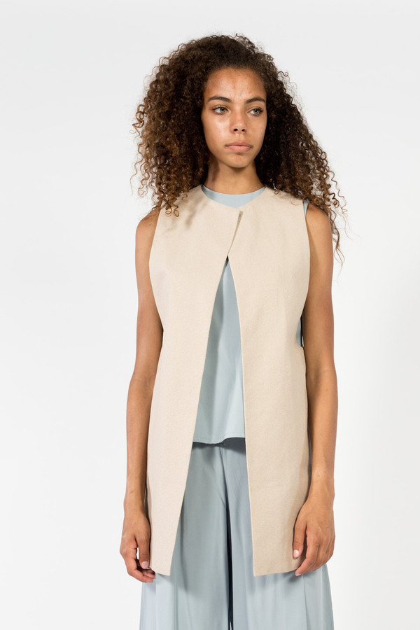 KAAREM Dropped Arm Vest Jacket KAAREM Dropped Arm Vest Jacket