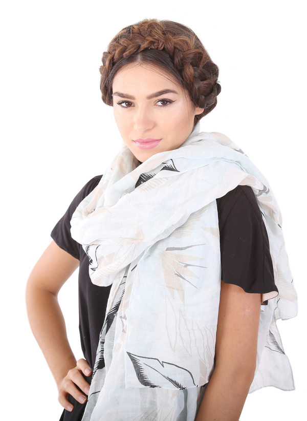 Rag & Bone Palm Print Scarf Rag & Bone Palm Print Scarf