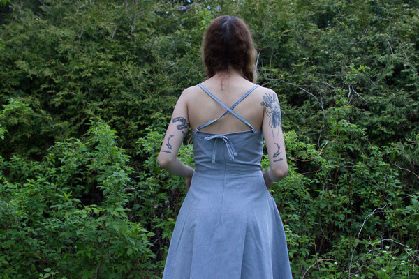 Heidi Martens Elsa Dress - Chambray Heidi Martens Elsa Dress - Chambray