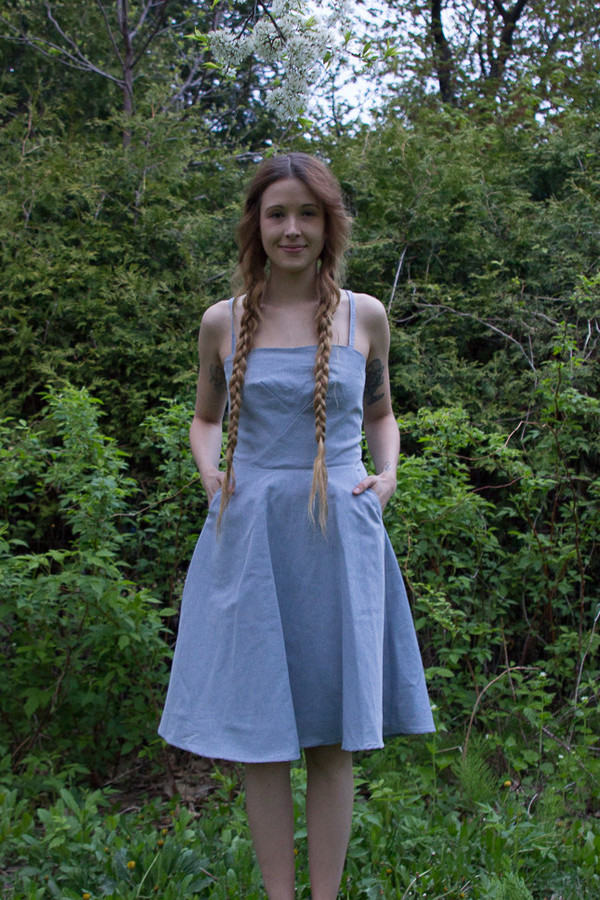 Heidi Martens Elsa Dress - Chambray Heidi Martens Elsa Dress - Chambray
