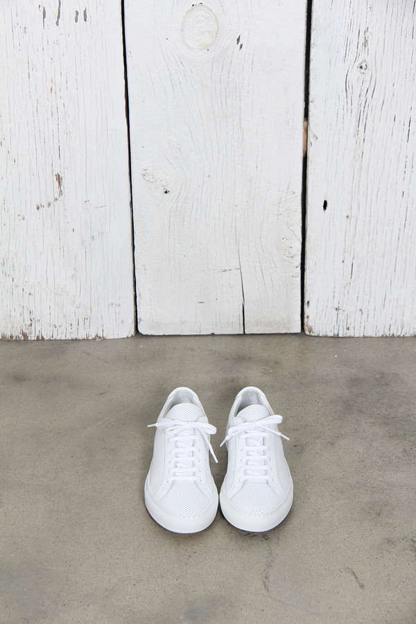 Common Projects Original Achilles in Perforated Leather Common Projects Original Achilles in Perforated Leather