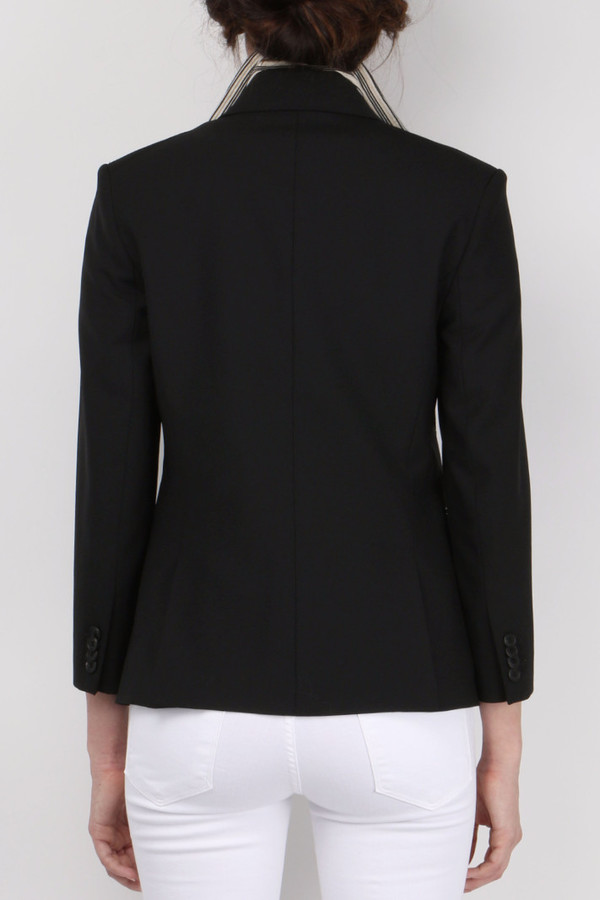 Veronica Beard Marina Mock Neck Dickey Veronica Beard Marina Mock Neck Dickey