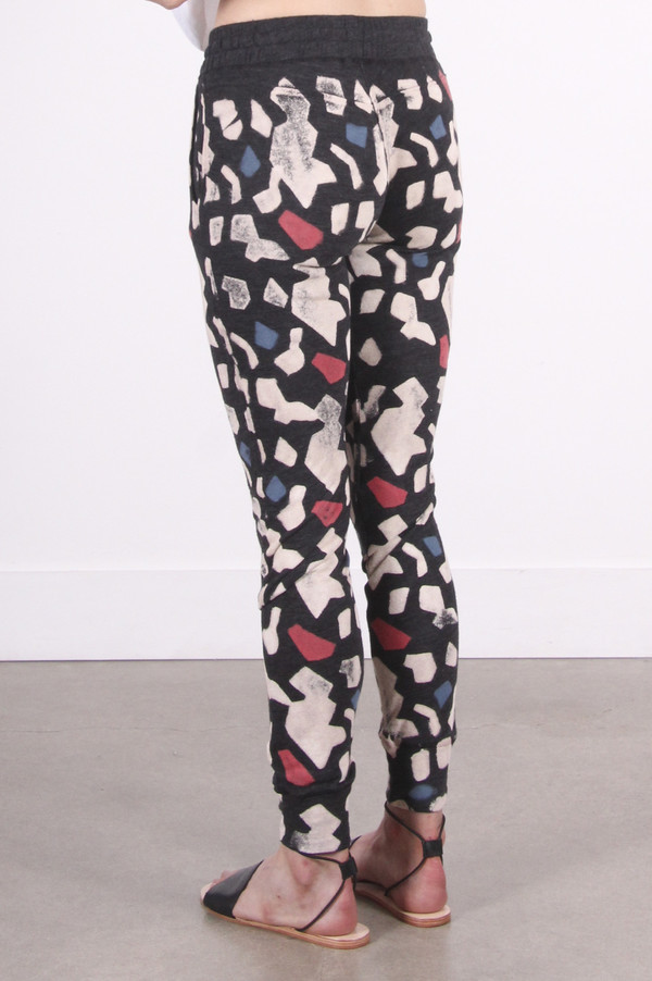 Calder Blake Collage Print Cocteau Pant Calder Blake Collage Print Cocteau Pant
