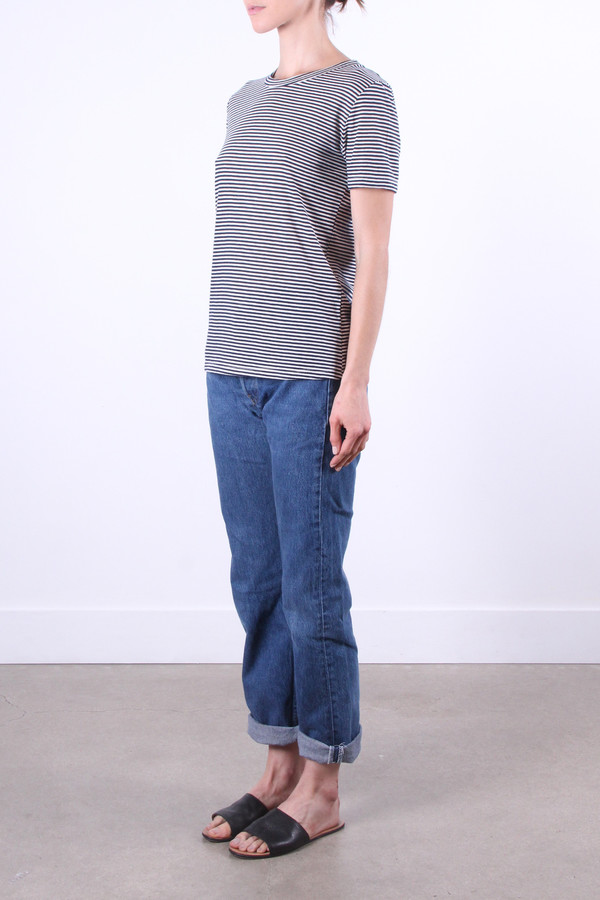 Calder Blake Rampling Tee in Picasso Stripe Calder Blake Rampling Tee in Picasso Stripe