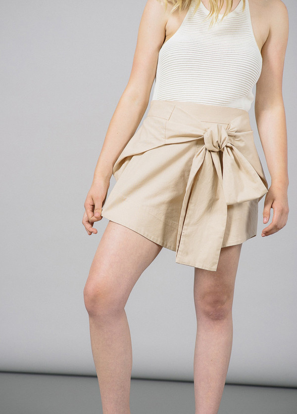 Rachel Comey Arroyo Front Tie Short Rachel Comey Arroyo Front Tie Short