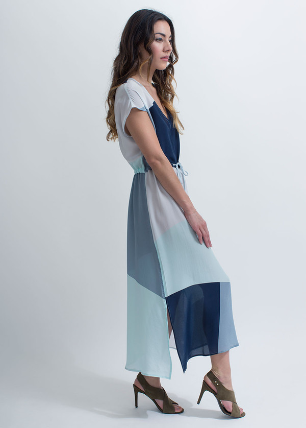 Ali Golden Drawstring Dress Ali Golden Drawstring Dress