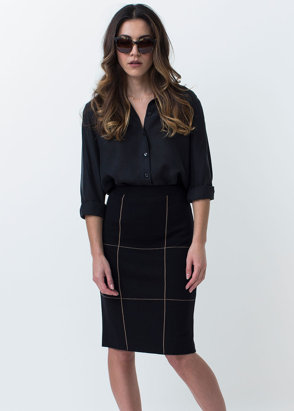 Whyred Karolina Washed Silk Shirt Whyred Karolina Washed Silk Shirt