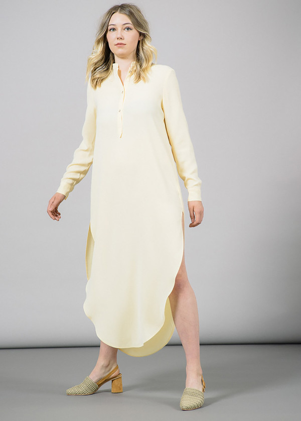 Nanushka Mong Shirtdress with Slits Nanushka Mong Shirtdress with Slits