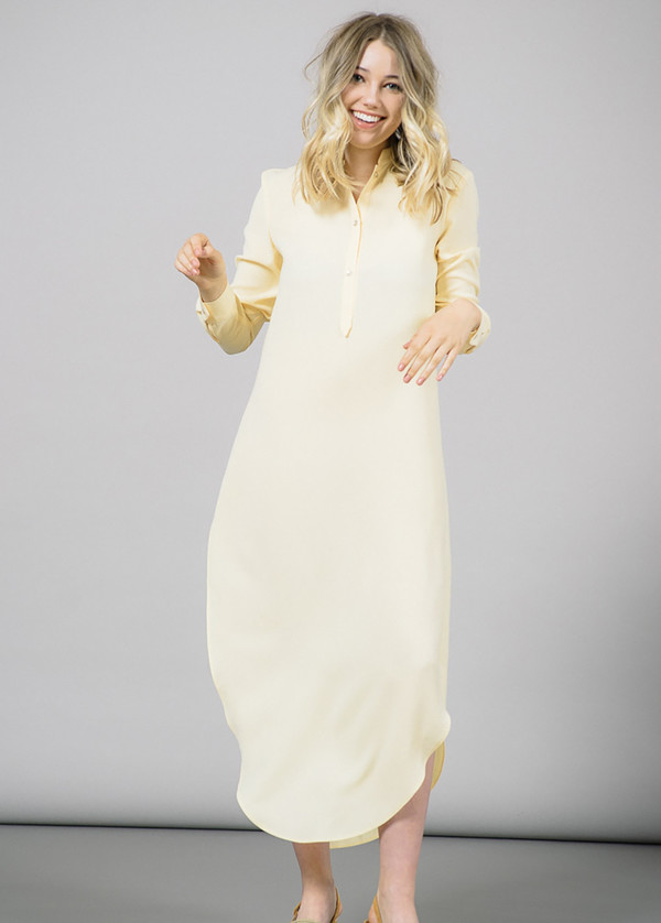 Nanushka Mong Shirtdress with Slits Nanushka Mong Shirtdress with Slits