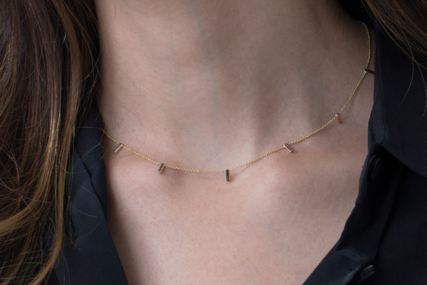 Hortense Multi Tic Tac Necklace Hortense Multi Tic Tac Necklace