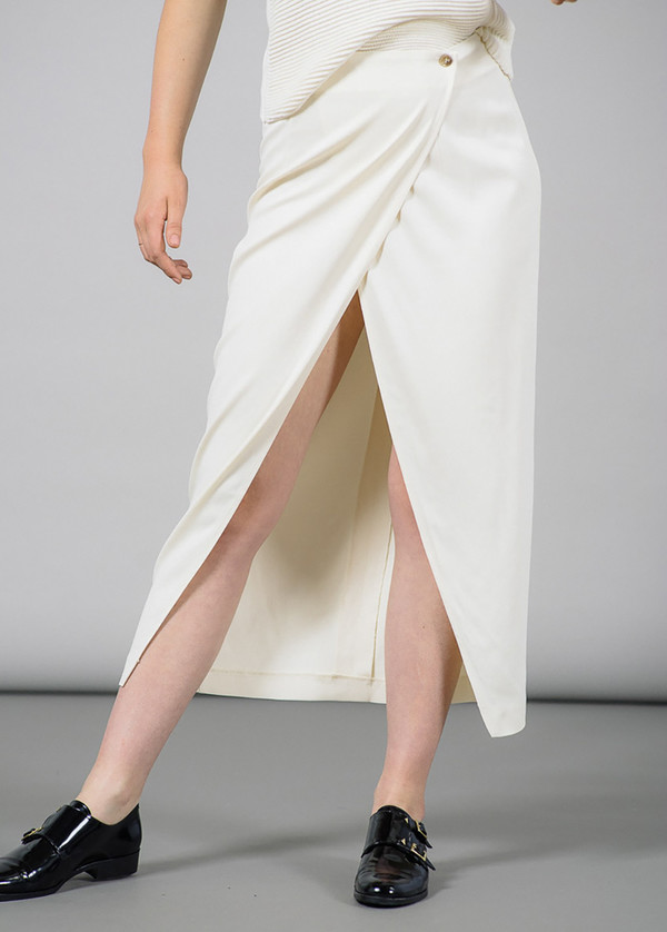 Ganni White Tailor Pencil Skirt Ganni White Tailor Pencil Skirt