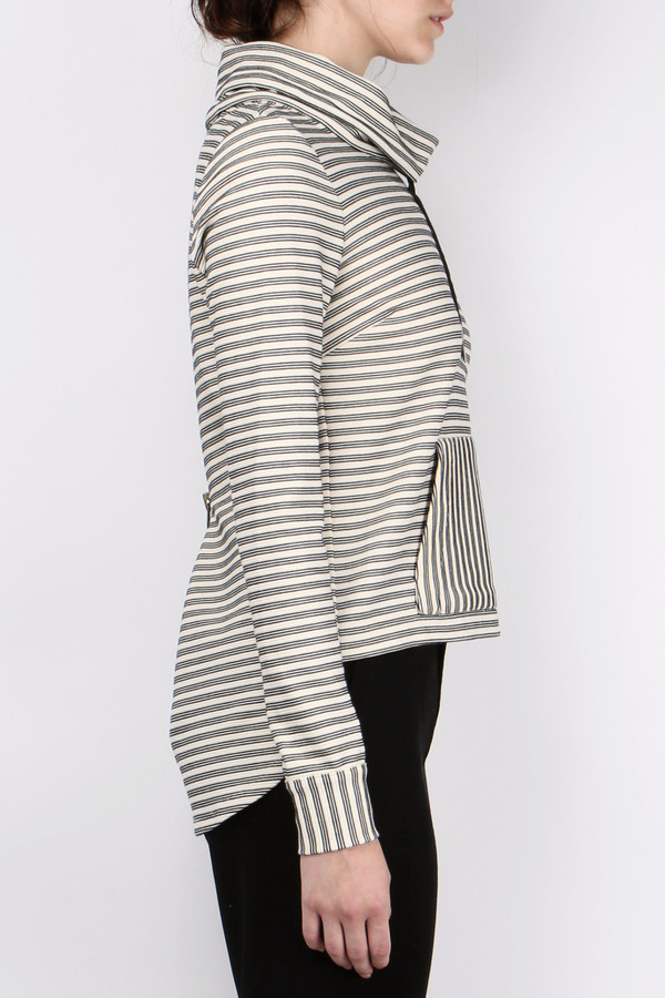 Veronica Beard La Brea Funnel Neck Sweatshirt Veronica Beard La Brea Funnel Neck Sweatshirt