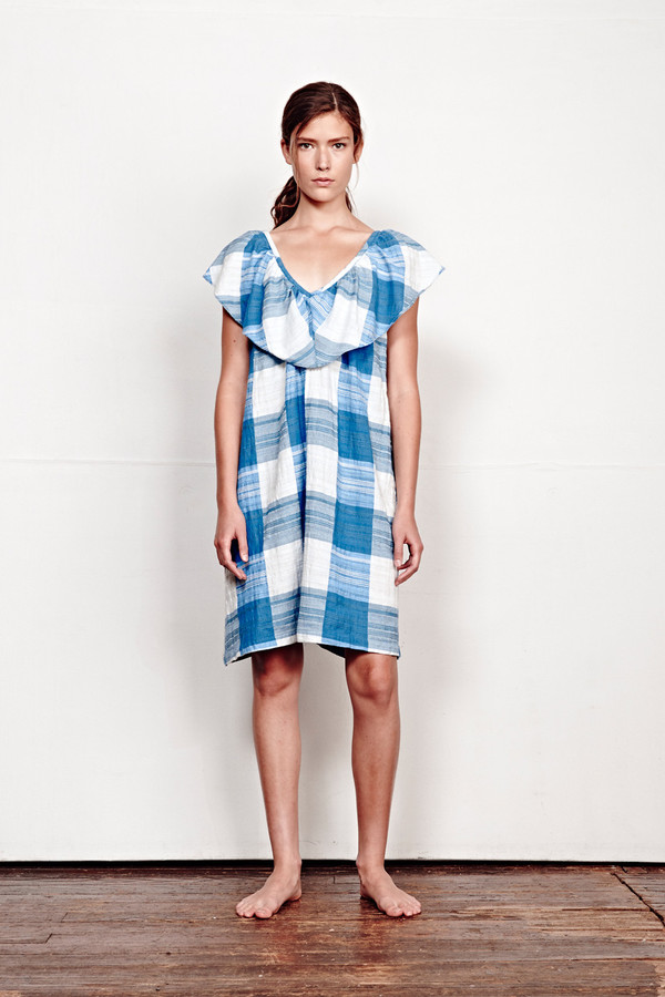 ace & jig adriatic dress in banner ace & jig adriatic dress in banner