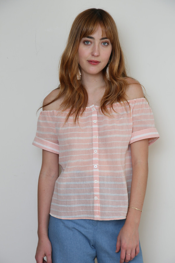 Mara Hoffman Off the Shoulder Top Mara Hoffman Off the Shoulder Top
