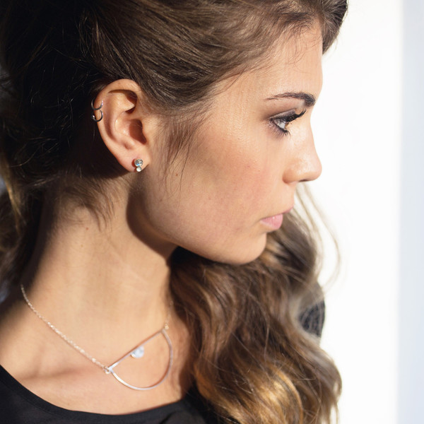 Hart + Stone Terra Minor Moonstone Earrings Hart + Stone Terra Minor Moonstone Earrings