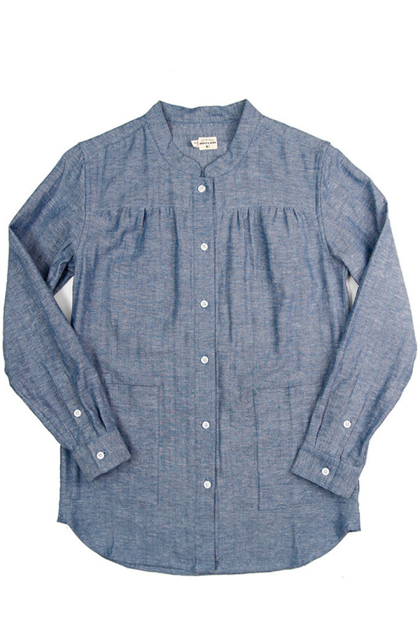 Bridge & Burn Isabel Herringbone Chambray Bridge & Burn Isabel Herringbone Chambray