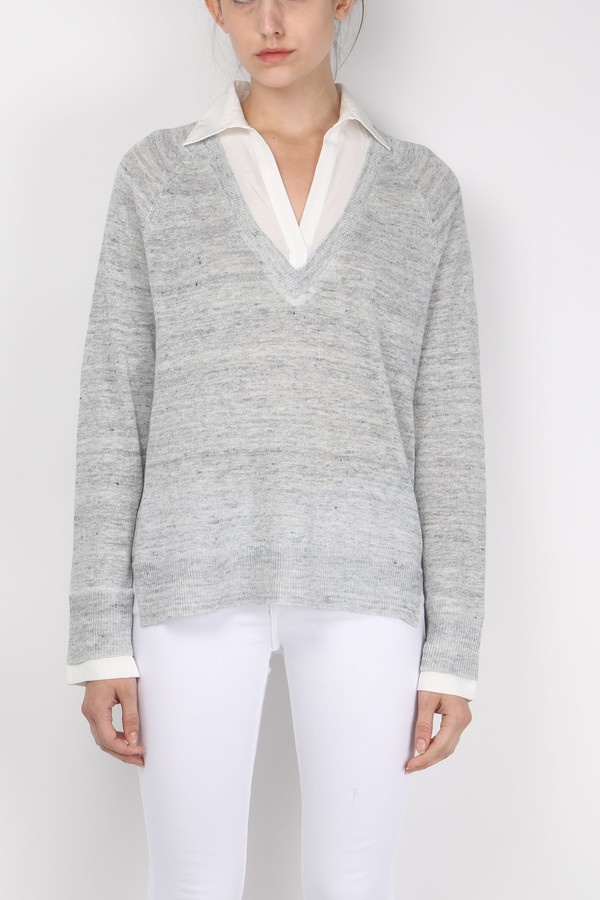 Brochu Walker Theodora Pullover Shadow Brochu Walker Theodora Pullover Shadow