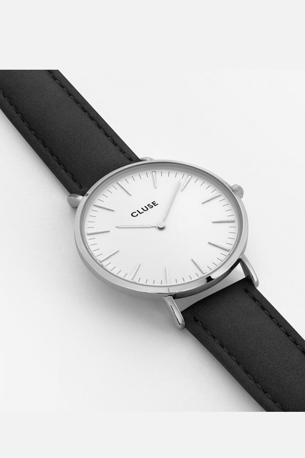 CLUSE WATCH La Boheme Silver White/Black CLUSE WATCH La Boheme Silver White/Black