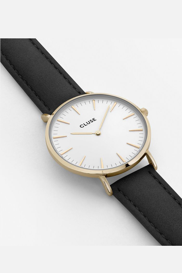 CLUSE WATCH La Boheme Gold White/Black CLUSE WATCH La Boheme Gold White/Black