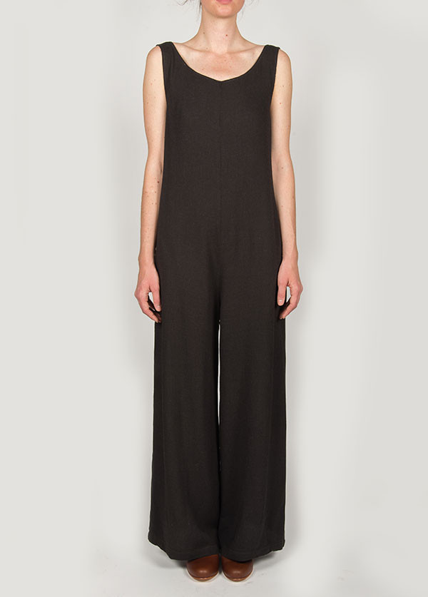 Black Crane - Double Jumper in Ebony Black Crane - Double Jumper in Ebony