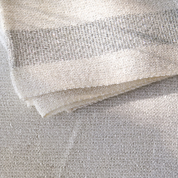 Erica Tanov silver-striped napkins Erica Tanov silver-striped napkins