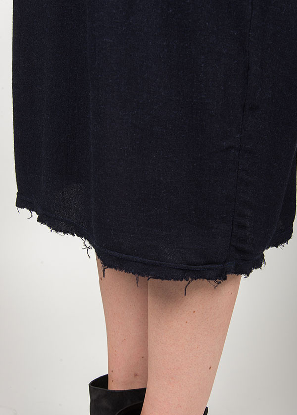 Black Crane - Plain Dress in Eggplant Black Crane - Plain Dress in Eggplant