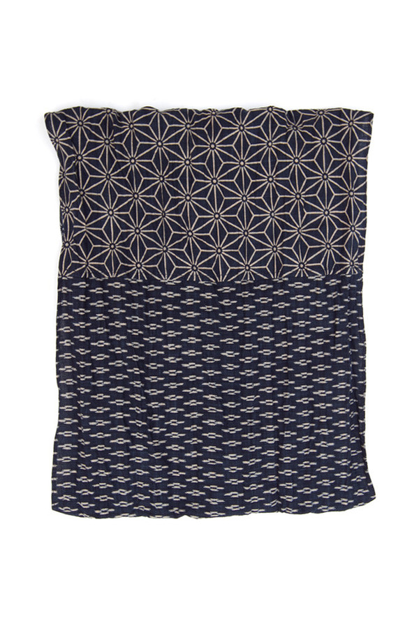Kiriko Split Kasuri Dash Asanoha Scarf Kiriko Split Kasuri Dash Asanoha Scarf
