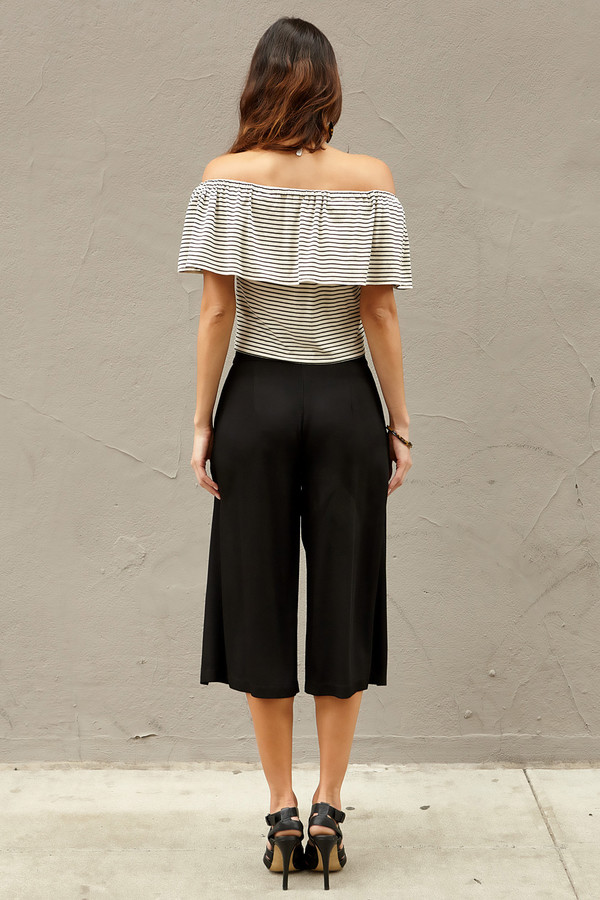 Otis & Maclain Rubia Off the Shoulder Stripe Top Otis & Maclain Rubia Off the Shoulder Stripe Top