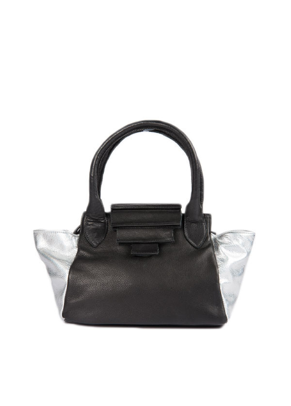 Collina Strada - Sarto Duo Bag in Black and Silver Collina Strada - Sarto Duo Bag in Black and Silver