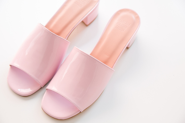 Maryam Nassir Zadeh sophie patent slide Maryam Nassir Zadeh sophie patent slide