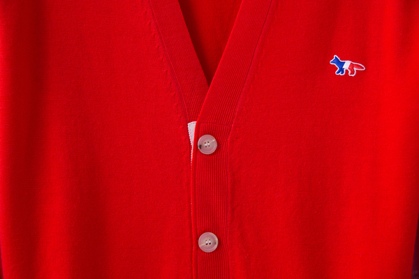 maison kitsuné cardigan maison kitsuné cardigan
