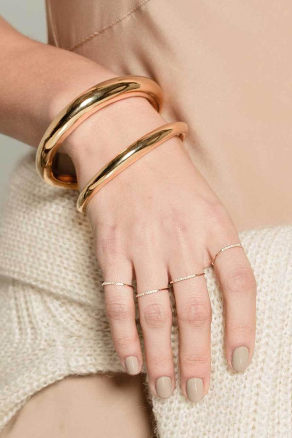 Gabriela Artigas & Company 14K Plate Twin Tusk Cuff Gabriela Artigas & Company 14K Plate Twin Tusk Cuff