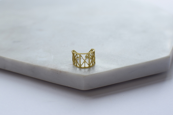 Maija Brianne Brass Ring 3 Maija Brianne Brass Ring 3