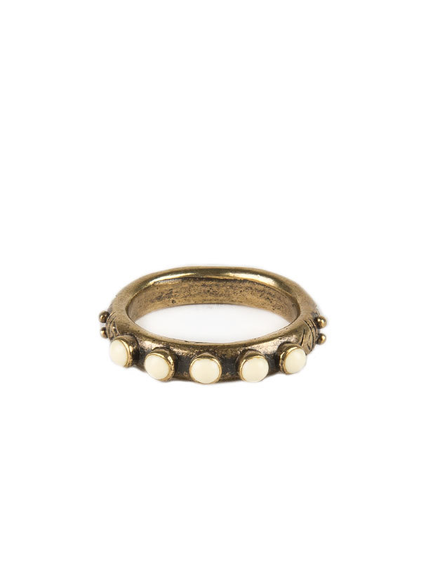 Dream Collective - Snake Eyes Ring in White Dream Collective - Snake Eyes Ring in White