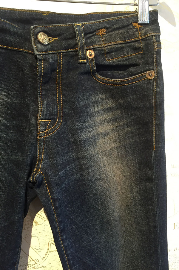 R13 'Skinny' in dark worn R13 'Skinny' in dark worn