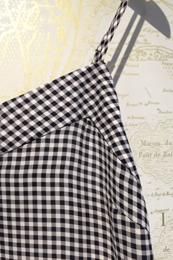 Jenni Kayne Gingham silk cami Jenni Kayne Gingham silk cami