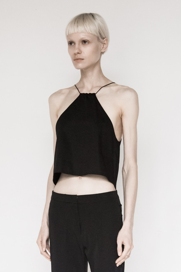 Index Cotton Halter Top Index Cotton Halter Top