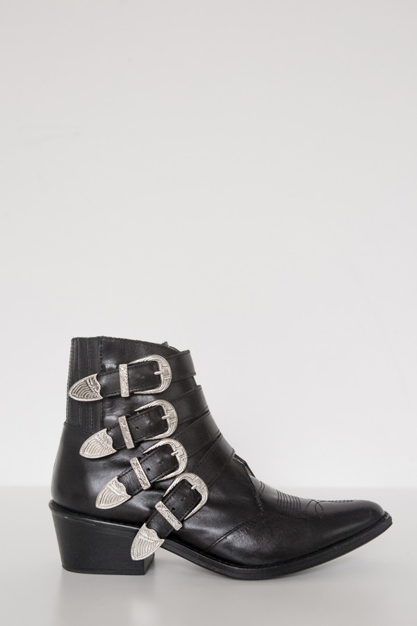 Toga Pulla Leather Buckle Boot Toga Pulla Leather Buckle Boot