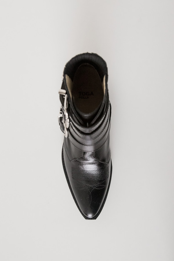 Toga Pulla Leather Buckle Boot Toga Pulla Leather Buckle Boot