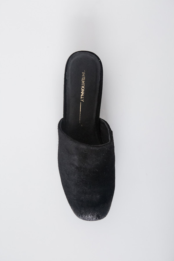 Intentionally Blank Suede Blank Touch Mule Intentionally Blank Suede Blank Touch Mule